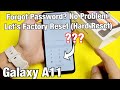 Galaxy A11: Forgot Password, PIN, Pattern? Let's Factory Reset!