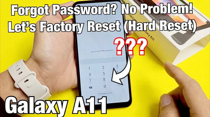 Galaxy A11: Forgot Password, PIN, Pattern? Let's Factory Reset!