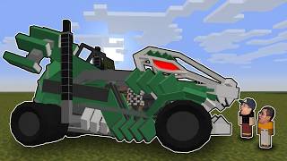 APARECEU UM CAMINHÃO MONSTRO QUE DESTRUIU TUDO NO MINECRAFT!