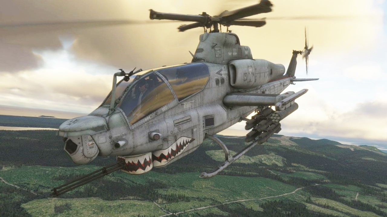 Microsoft Flight Simulator 2024 | First Flight in the new AH-1Z Viper!