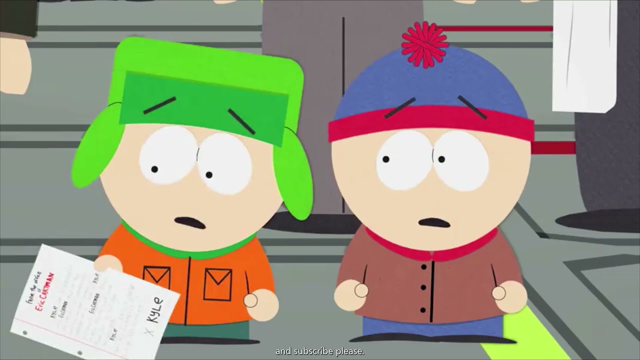 Even the government wants Kyle to suck Cartman's balls