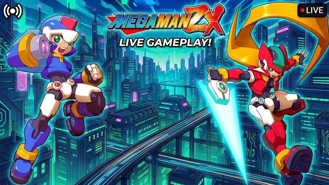 Man 1st〜6th Mega Man ZX - Part 1 - YouTube