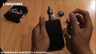 FIRST IMMPRESSION SLMCDZ RTA SINGLE COIL 22MM BY DAVI ARZIKA X VAPEHOUSE