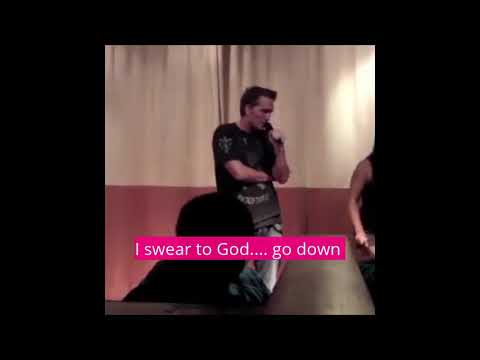 Heckler jumps on Stage