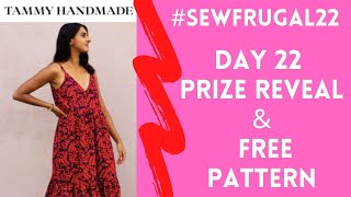 #SewFrugal22 Day 22 Prize Reveal