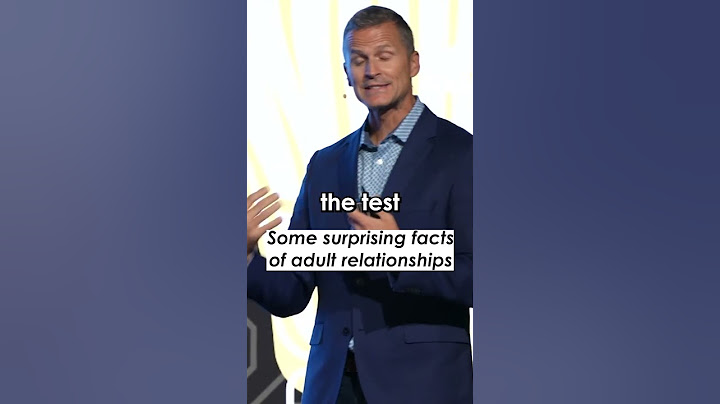 Some surprising facts of adult relationships | Sioux Falls Mayor Paul TenHaken CultureCon 2022