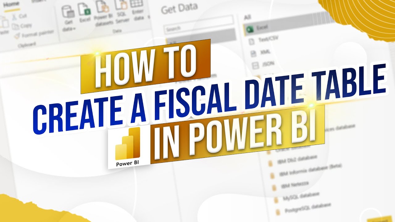 How To Create A Fiscal Date Table In Power BI YouTube How To Create A Fiscal Date Table In Power BI YouTube