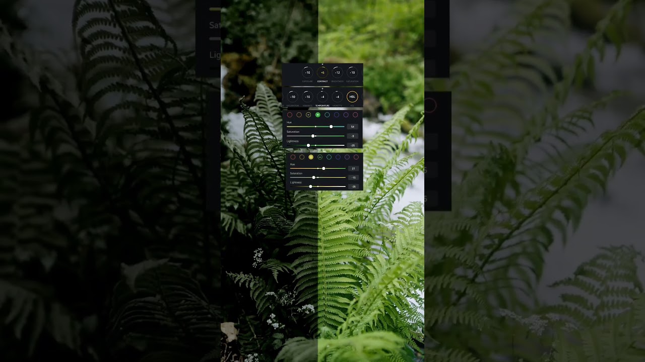 How to edit moody green tone vn color grading tutorial