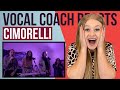 Vocal Coach Reacts To Cimorelli Drivers License