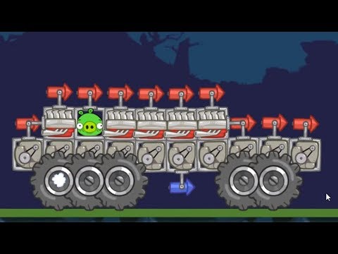 Bad Piggies - REAL SILLY MONSTER TRUCK (Field of Dreams)