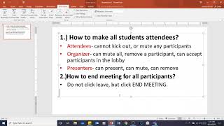 Stop students from removing and muting participants in Microsoft Teams