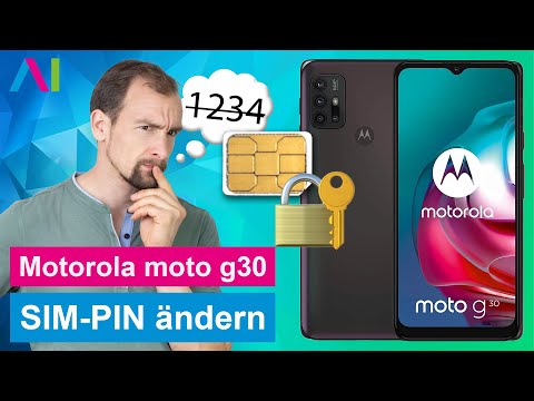 Motorola moto g30 - SIM-PIN ändern • ? • ??‍? • ? • Anleitung | Tutorial