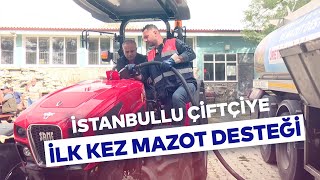 ÇİFTÇİYE MAZOT DESTEĞİ VERİLİYOR