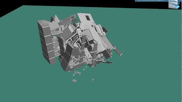INACHUS - Structural Analysis of a Multifamily house, Devastating earthquake, Case 2