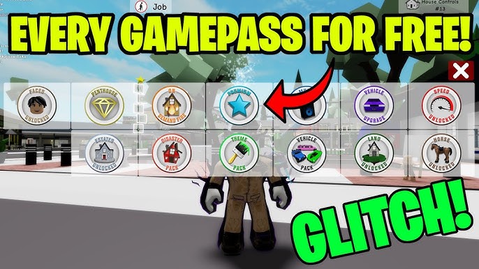 GLITCH* HOW TO GET ALL GAMEPASSES IN BROOKHAVEN FOR FREE (2022