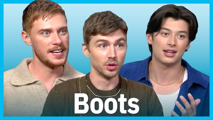 BOOTS stars Miles Heizer, Max Parker & Liam Oh on Cope & Sullivan's ending and more | TV Insider - YouTube