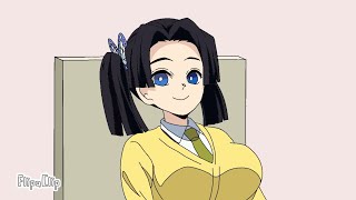 Aoi's Special Milk - Kimetsu no yaiba animation