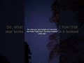 Did You Know when you look at stars, you're seeing the past? #Shorts