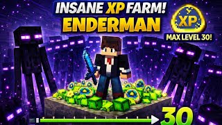 INSANE Enderman XP Farm – Level 30 in 1 Minute! (Minecraft 1.20+)