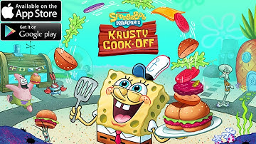 Spongebob: Krusty Cook Off Gameplay - iOS / Android