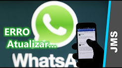 Erro de Espaço Atualizando o WhatsApp, NÃO RECEBEU A ATUALIZAÇÃO? Saiba Como Atualizar Seu WhatsApp!, Whatsapp Erro de Inicialização (Data/Hora) Resolvido!, WhatsApp BETA pede para atualizar mais não Atualiza... (resolvido), Esta versão do Whatsapp se tornou obsoleta, não consegue atualizar (RESOLVIDO) | Guajenet