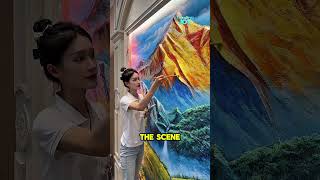 Hard Work & Passion Create Magic | Inspiring Wall Art Story #shorts