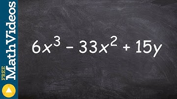 Learn how to factor a trinomial twice first using the GCF