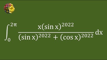 2nd method to evaluate the definite integral using must know basic techniques (Mis-3241A)