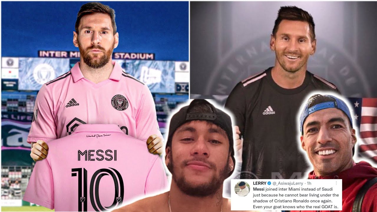 😱 MOST POPULAR & SHOCKING REACTIONS TO INTER MIAMI SIGNED LIONEL MESSI ...