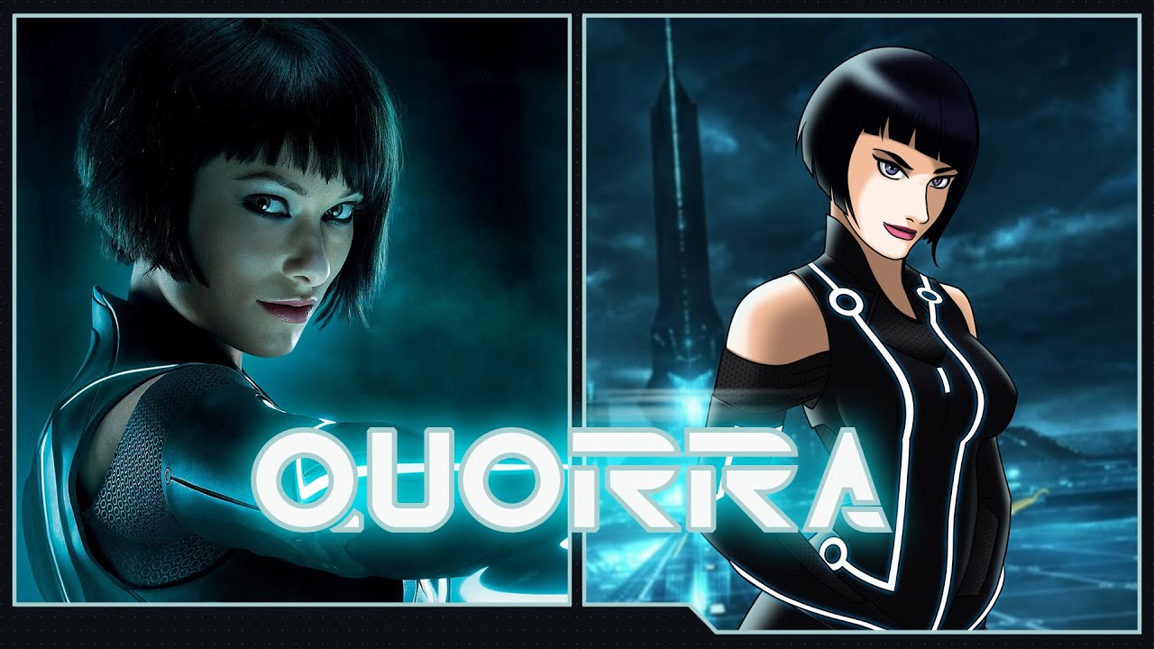 Curated visual reference: Quorra Trim Reference: Speedpaint Quorra Tron Legacy Кворра Drawing