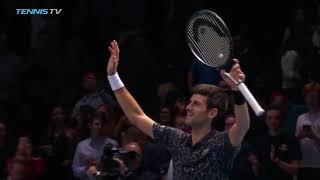 Djokovic beats Cilic as Zverev sets semi-final with Federer | 2018 Nitto ATP Finals Highlights Day 6