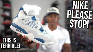 NIKE IS MAKING THE JORDAN 4 MILITARY BLUE RELEASE MORE CHAOTIC! THIS IS SOMETHING NEW FROM NIKE!