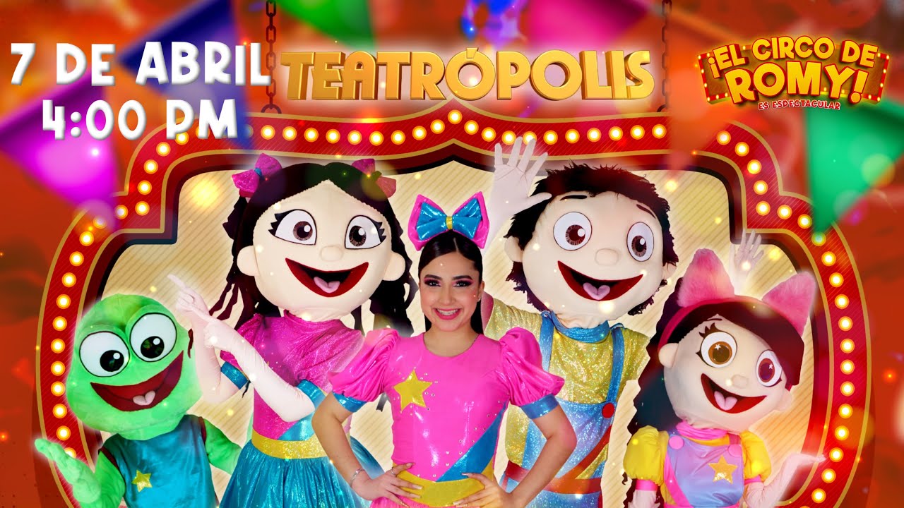 Show Romy Rewind Domingo 7 de Abril 4 Pm Teatropolis Sendero Escobedo | Show en vivo de ...