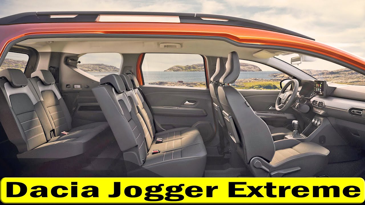 dacia jogger 2022 interieur