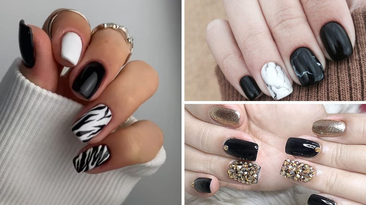 Bold and Chic: Black Acrylic Nail Designs for Summer 2023