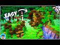 ⛏️ Minecraft : FALLEN Tree House 🏡 [ Build Tutorial for Survival ]