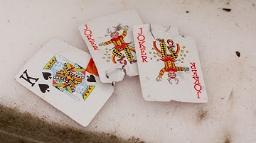 Trying to Split a Playing Card with a Recurve (I know I can do this)