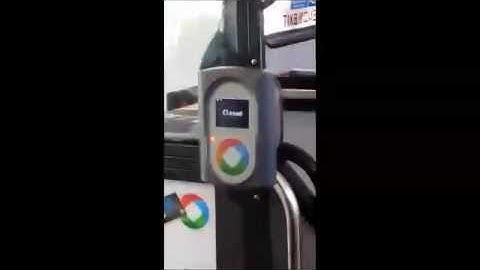 Opal Card Reader reboots to a Closed screen on Bus