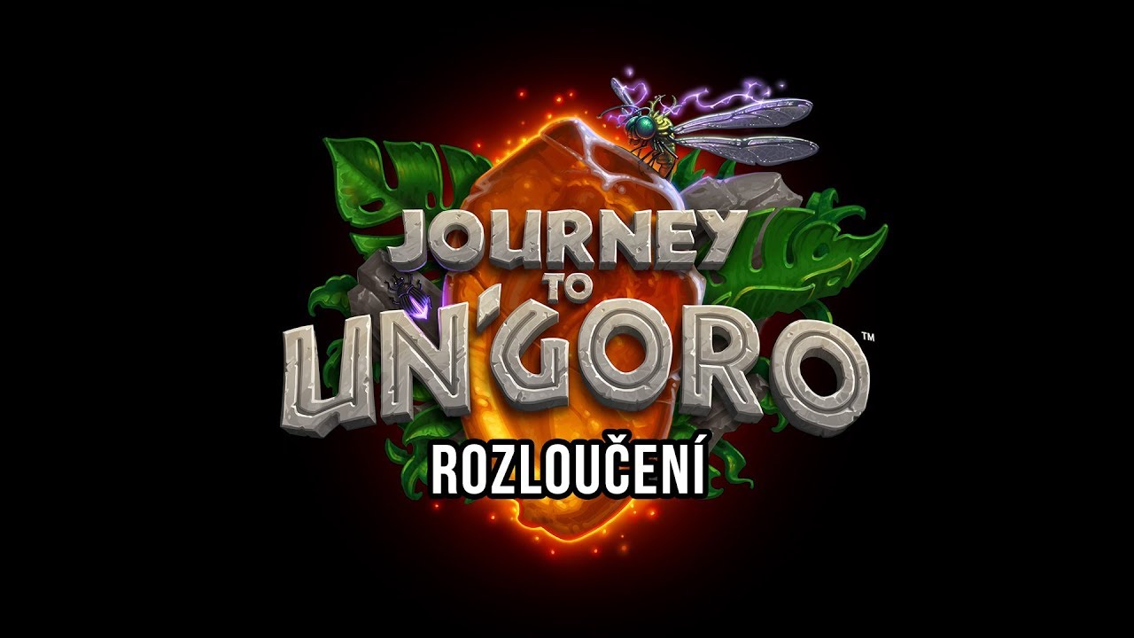 Rozloučení s Journey to Un'Goro hearthstone cards