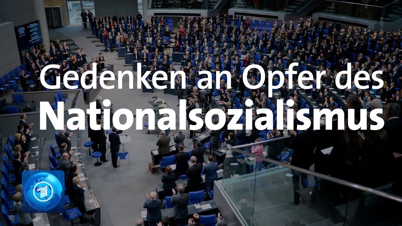 Bundestag gedenkt der Befreiung von Auschwitz vor 74 Jahren - YouTube