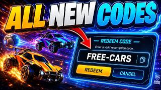NEW ROCKET LEAGUE CODES 2026 🎁 ALL FREE CARS & 25K CREDITS! WORKING ROCKET LEAGUE REDEEM CODES