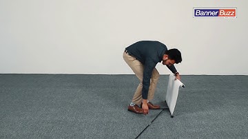 How to Install L Shaped Banner Stands