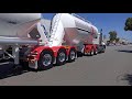 Brand new Convair steel B-double pneumatic dry bulk tanker