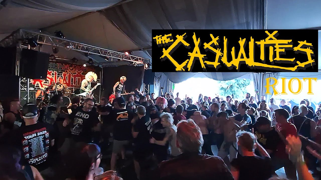The Casualties - Riot - YouTube