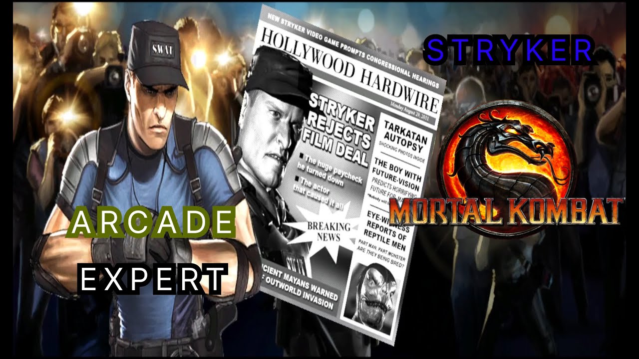 Mortal Kombat 9 Arcade Ladder STRYKER - EXPERT - No Matches Lost