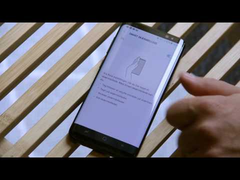 Samsung Galaxy S8 Tips & Tricks - Smart Screenshot