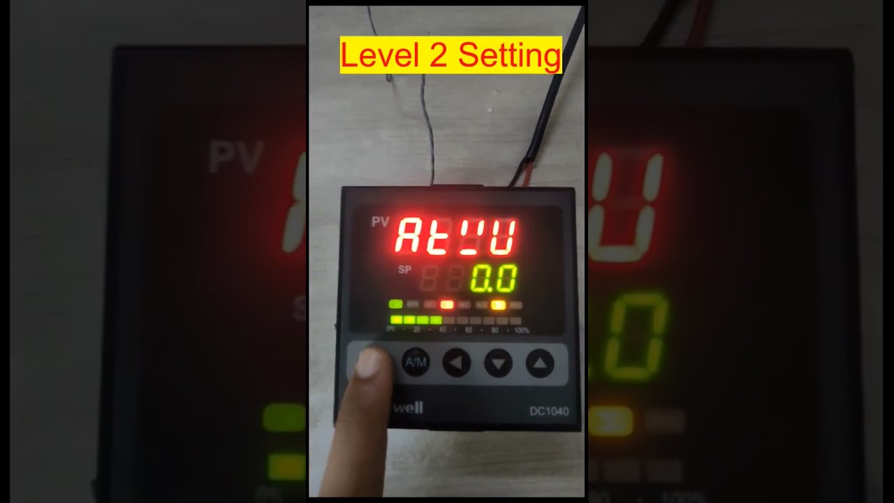 Honeywell DC1040 Temperature Controller Parameters Setting