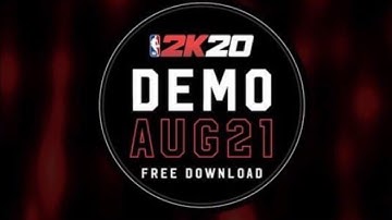 TIME CHANGE FOR 2k20 Demo!!!!-official 2k20 menu screen and more!!!!