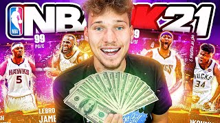 What Does SPENDING $500 On NBA 2K21 Packs Get You?