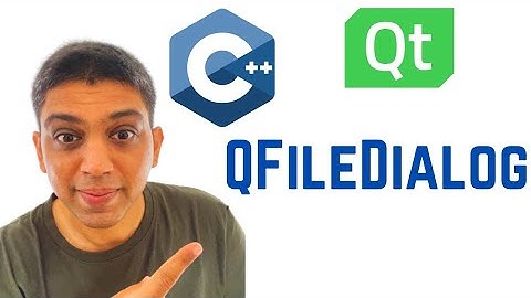 Qt Tutorials For Beginners - QFileDialog